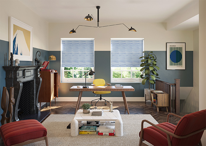 Ombre Stripes, Horizon - Twist&Fit Roller Blind - Image 8